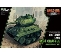 Meng Model WWT-018 1:Egg World War Toons U.S. light tank M24 "Chaffee"
