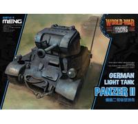Meng Model WWT-019 1:Egg World War Toons Panzer II German Light Tank