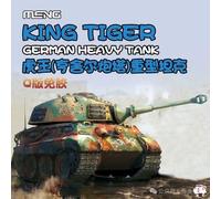 Meng Model WWT-021 Toon Tank German King Tiger (Henschel Turret)