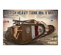 Meng Models 1:35 British Heavy Tank Mk.V Male Military Model Kit MENG-TS020