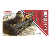 Meng Model Kit TS-008 - 1:35 FT-17 French Light Tank - Cast Turret