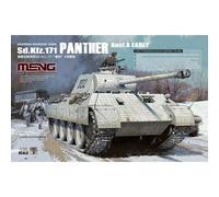 Meng Model Kit - 1:35 German Medium Tank Sd.Kfz.171 Panther Ausf. A Early - TS-046