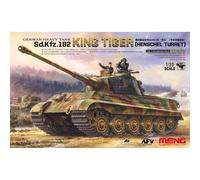 Meng Plastic Model Kit 1/35 German Heavy Tank Sd.Kfz.182 King Tiger (Henschel Turret)