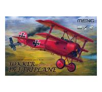 Meng Models QS-002 Fokker Dr.I Triplane Red Baron 1:32 Plastic Model Aircraft