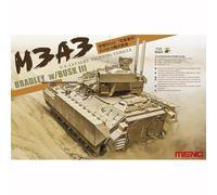 MENG Mon Model 1/35 M3A3 Bradley BUSK III American Cavalry Combat Vehicle Plastic Model