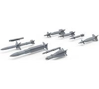 MENG Mont-Model 1/48 US MSPS072 Laser Inductive Pumps and Radar Missiles for Plastic Models