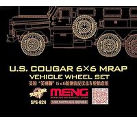 Meng SPS-024 1:35 Scale US Cougar MRAP Wheel Set