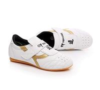 meng Taekwondo Shoes, Unisex Children Adult Lightweight Martial Arts Sneaker For Taekwondo, Boxing, Karate,Kung Fu And TaiChi (Color : White, Size : 41)