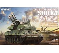 Meng 1:35 Scale Russian ZSUScale23Scale4 Shilka Self Propelled AntiScale Aircraft Gun Model Kit