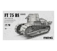 Meng TS-059 French FT 75 BS Tank + Resin Parts 1:35 Model Kit
