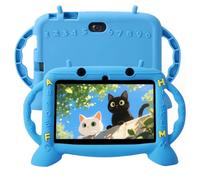 MengDash Kids Tablet, 7 inch Tablet for Kids 3-10, Educational Learning Toddler Tablet Android 11, 3GB RAM+32GB ROM Storage, Google Play Netflix YouTube, Baby Girl boy Gift (Blue)