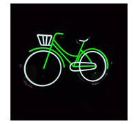 MENGE Sign Lamp Bike Neon Sign Bicycle Business Shop Wall Art Decor for Sport 50cm(B)