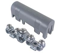 Mengfan 42400 Intersystem Bonding Bridge Conduit Fitting, Gray Die-Cast Zinc Grounding Connector, for Residential & Commercial Electrical System Bonding, 1-Pack