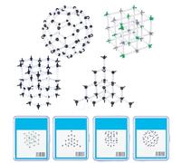 Mengger 399 Pieces Molecular Model Molecular Structure Model Molecular Model for Inorganic & Organic Chemistry Educational Teaching Model Set