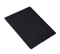 MengH-SHOP Metal Aluminum Mouse Pad Thin Hard Mouse Mat Double Sided Waterproof Mousepad for Laptop, Computer and PC 220 * 180 * 2 MM (Black)