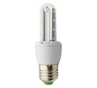 Mengjay 1 x LED Light Bulb, E27 220 V 3 W Screw Mouth Super Bright Corn Lamp House Lighting U Type Energy Saving Lamp Spiral Light Indoor Light Source Single Lamp Cool White Light