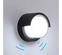 Mengjay 12W Wall Light Motion Sensor Outdoor / Indoor LED Wall Light Waterproof IP65 LED Outdoor Wall Light Cast Aluminium Acrylic Cool White 6000 K