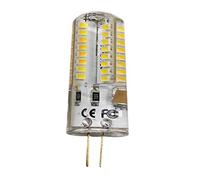 mengjay® 4 W, 1 x G4 LED, lamp beads made of silica gel, warm white (3000 K), 320 lumens, AC 220-240 V.