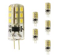 Mengjay® 5x G4 LED Light Bulb 4 W AC 220 V LED Light Bulb 24 SMD 2835 LED Bulbs 360 Degree Beam Angle, Warm White 3000 K