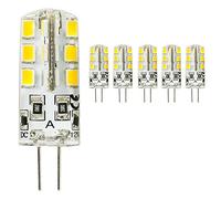 Mengjay® 5x led G4 2835 SMD 3W DC 12V Warm White G4 24LED Lamp halogen lamp g4 led 12v LED Bulb lamps warranty 2Y Lighting Spotlight