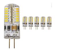 mengjay® G4 LED Light Bulbs 3 W AC 220-240 V Warm White 3000 K LED Light Bulb 48 SMD 3014 LEDs 360° Beam Angle Pack of 5