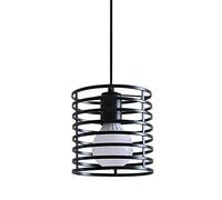 Mengjay Modern Vintage Industrial Pendant Lightings Iron Art Metal Loft Cage Hanging Lamp,Retro Flush Mount Lampshades Light,90-240V 100cm Wire Adjustable for Kitchen,Bar,Living Room