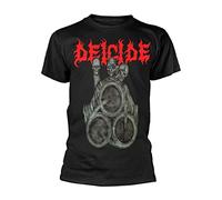 MENGJI Torment in Hell by Deicide T Shirt L Black
