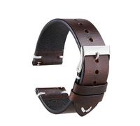 MENGKE Leather Watchband 18mm 20mm 22mm Black Brown Red Cowhide Watch Band Quick Release Strap Watch Accessories Fashion(3_18mm)