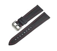 MENGKE Luxury Men Watch Nylon Strap Leather 20mm 22mm 23mm Black Nylon Watch Band Strap Waterproof(Black2,20mm)
