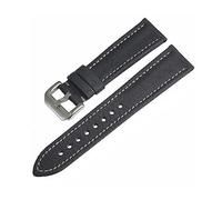 MENGKE Luxury Men Watch Nylon Strap Leather 20mm 22mm 23mm Black Nylon Watch Band Strap Waterproof(Black3,20mm)