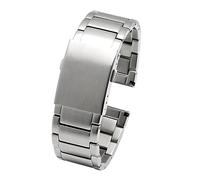 MENGKE Stainless Steel Watch Strap Compatible With Diesel DZ4316 DZ7395 7305 4209 4215 Men Metal Solid Wrist Watchband Bracelet 24mm 26mm 28mm 30mm(A Silver,22mm)