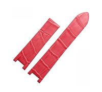MENGKE Watchband 20 * 12mm Compatible With W3108/HPI004 Women Watch Strap(Hot Pink,Rosegold buckle)