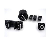 MENGKE Window Mirror Control Switch Button Compatible With Volkswagen Vw Jetta Mk5 Golf 5 6 Tiguan Passat B6 Cc Golf Plus Rabbit Set Car Accessorie