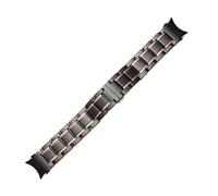 MENGKEG No Gaps Ceramics Band Strap Compatible With Galaxy Watch 4 5 Pro 44mm 40mm 45mm Bracelet Compatible With Galaxy Watch 4 Classic 42mm 46mm(Black rose gold,Watch 4 classic 46mm)