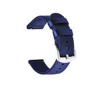 MENGKEG Quick Release Strap Seatbelt Nylon Watch Band 18mm 20mm 22mm 24mm Lightweight Breathable Watch Straps(Blue-s,22mm)