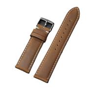 MENGKG Vintage Brown Cowhide Leather Watch14/16/18/20/22/24mm Compatible With Galaxy Watch 7/6/5/4 Quick Release Wrist Bracelet Belt