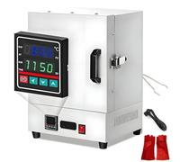 menglanchang Electric Digital Kiln for Jewelry Making,Melter Furnace Oven Pottery Kilns,2000W Tabletop Melting Furnace,1150°C Precision Oven for Plaster Mold Burnout,Metal Sintering,Pottery Glazing