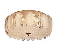 MENGLI-2024 Ceiling Light Bedroom led Ceiling lamp Warm Feather Room Light Luxury Ultra-Thin Round Restaurant(40cm)