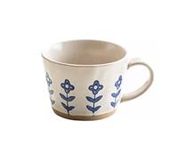 MENGLI-2024 Coffee Mugs 13oz White Ceramic Coffee Mug for, Milk, hot Cocoa, Tea, Daily use and Desk Decoration Suitable for Home with Men Women