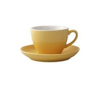 MENGLI-2024 Coffee Mugs 310ML Multi-Color Ceramic Large-Capacity Coffee Cup Household Mark Office Drinking Tea(Yellow)