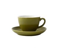 MENGLI-2024 Coffee Mugs 310ML Multi-Color Ceramic Large-Capacity Coffee Cup Household Mark Office Drinking Tea(Green)