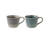 MENGLI-2024 Coffee Mugs 350ML Ceramic Mug Two Large Capacity Small Defective Coffee Mugs One Pair of Domestic Breakfast