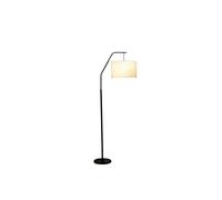 MENGLI-2024 Floor lamp Floor Lamp Living Room Sofa Household Dimming Chinese Style Lantern Retro Decoration Bedroom Bedside Lamp (Excluding Light Source) Standing Lamps(Beige)
