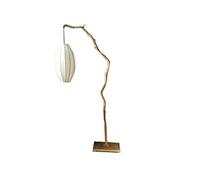 MENGLI-2024 Floor lamp Vintage Style Tree Branches New Chinese Style Floor Lamp Study Atmosphere Lamp Uneasy Lantern Fishing Floor Lamp (Excluding Light Source) Standing Lamps(Beige,Small)