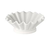 MENGLI-2024 Fruit Bowls Ceramic Drainable Fruit Bowl Removable Base Large Capacity Easy Clean Serving Kitchen Living Room