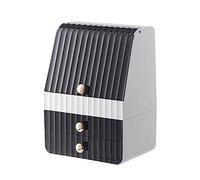 MENGLI-2024 Makeup Organizer Elegant Waterproof Dustproof Makeup Storage Organizer Box, Large Cosmetics with Drawers, Skincare Cosmetic Display Cases for Countertop Bathroom Dresser Bedroom