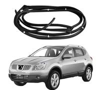 MENGLX Car Door Seal for Nissan Qashqai 2008 2009 2010-2014 80831JE20A-A098 80830JE20A-A098 82831JE20A-A098 82830JE20A-A098,Automotive Weather Stripping,Car Door Rubber Seal Strip,Edge Guard