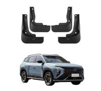 MENGLX Car Mud Flaps for Hyundai Mufasa 2023-2024 - 4pcs ABS Fender Cover Set - Waterproof Splash Protection Fender - Enhances Trim Line - Sporty Look