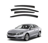 MENGLX Extra Durable Window Visors Rain Guards For Volvo S60 2011-2018, Vent Shades Accessories, Exterior Car Accessories, Window Deflectors,Organic glass