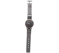 Mengmen Date Analog Quartz Wrist Watch Stainless Steel Men Relogio Masculino Casual Male Clock Wristwatch Black& Gold
